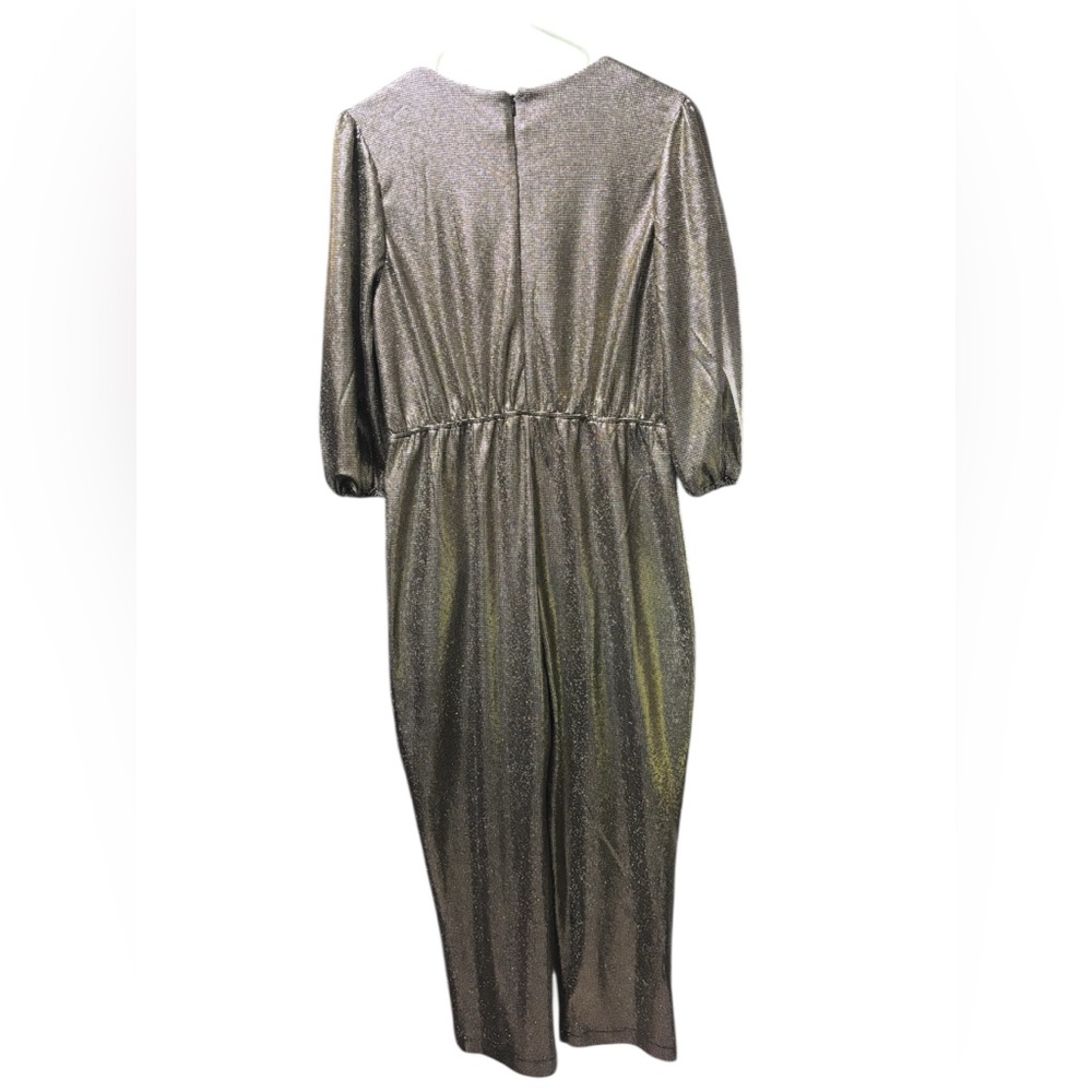Anthropologie DOLAN Glimmer jumpsuit with pockets NWOT - Picture 4 of 6